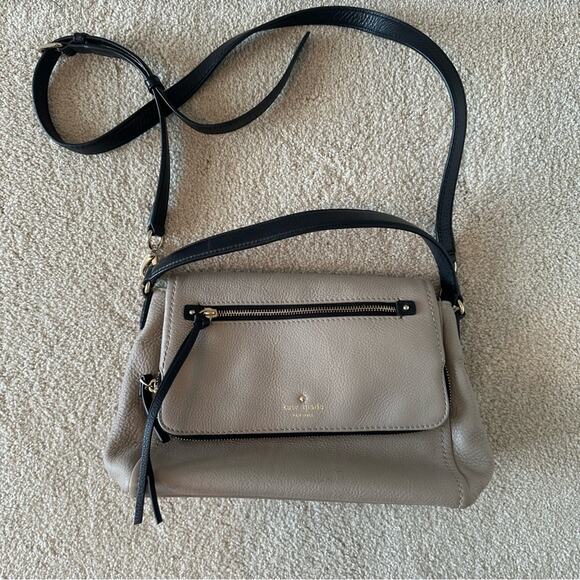 Kate Spade New York Cobble Hill Small Toddy Satchel Black Neutral - Picture 1 of 8